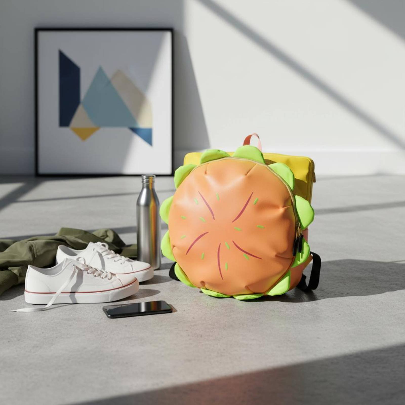 Hamburger-rugzak Leuke cartoon - 3D Printing Designing recensie en prijs