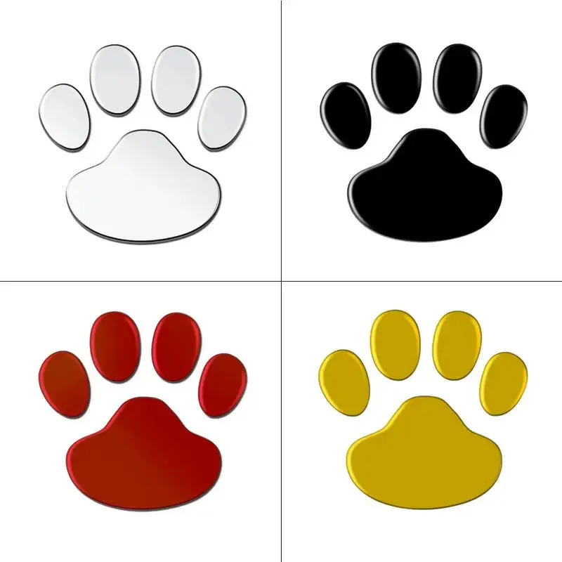 1/4Pairs 3D Stickers Poot Dier - 3D Printing Quote recensie en prijs