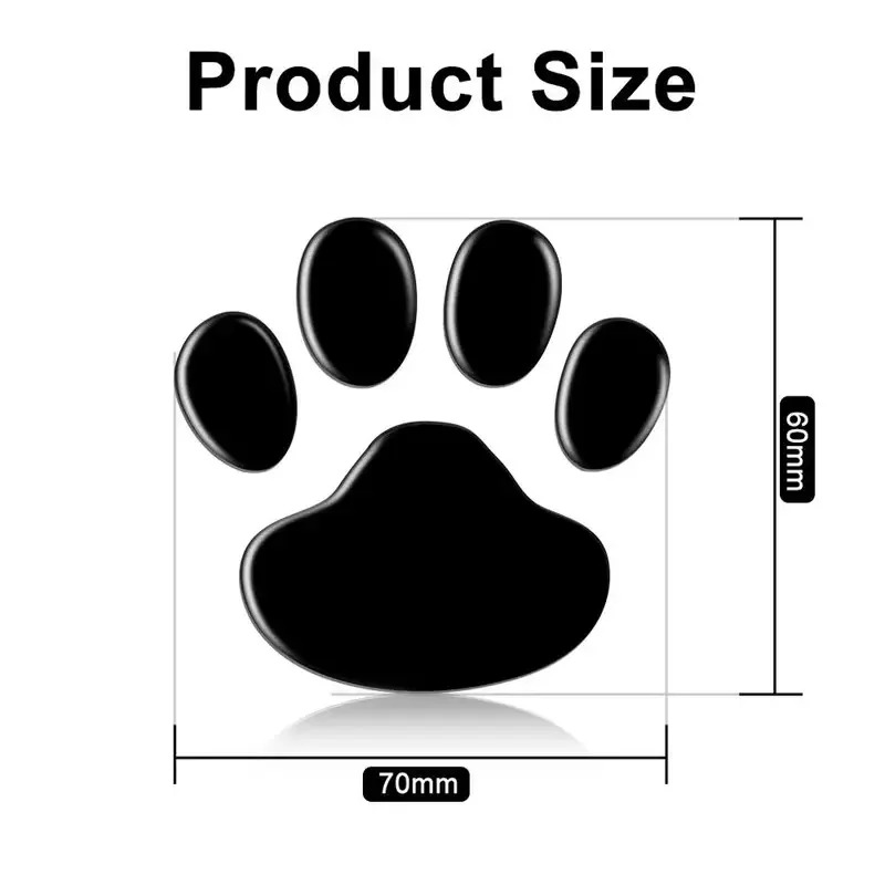 1/4Pairs 3D Stickers Poot Dier - 3D Printing Quote recensie en prijs