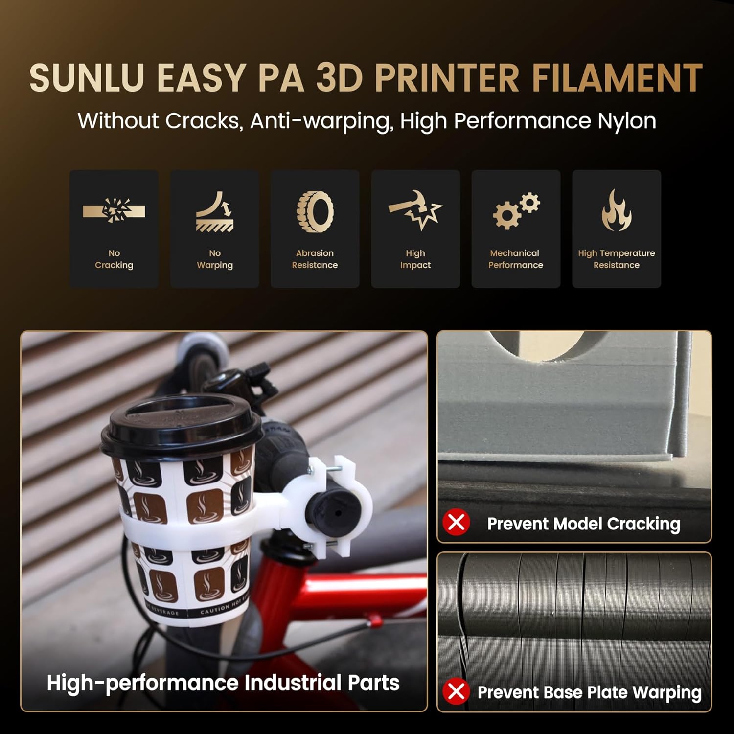 SUNLU 1KG Gemakkelijk te bedru - 3D Printing Nylon recensie en prijs