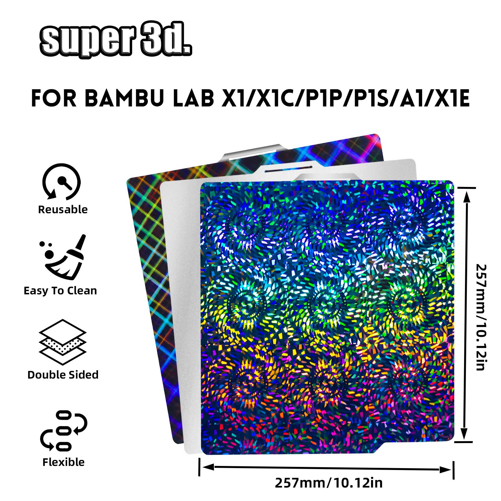 P2S Bouwplaat voor Bambu Lab A - 3D Printing X1 Carbon recensie en prijs