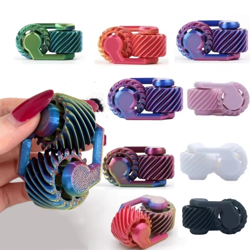 1PCS 3D Gedrukt Fidget Spinner - 3D Printing Gears recensie en prijs