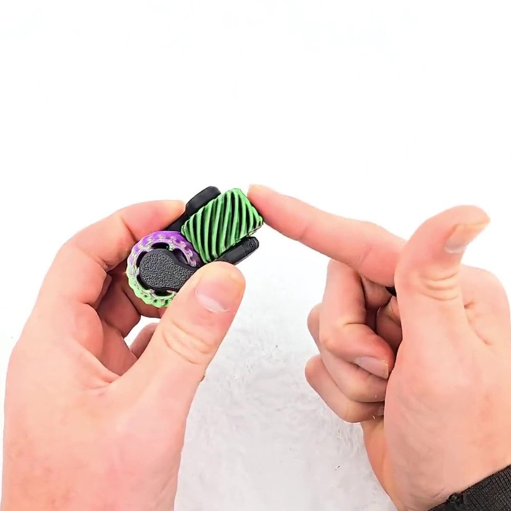 1PCS 3D Gedrukt Fidget Spinner - 3D Printing Gears recensie en prijs